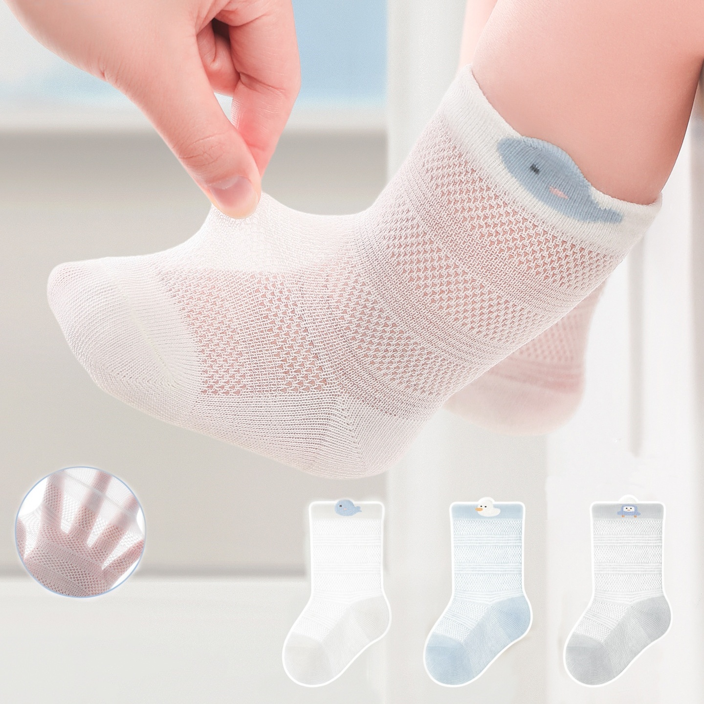 Summer Clothing Newborn - 3 Pairs/lot Newborn Baby Socks For