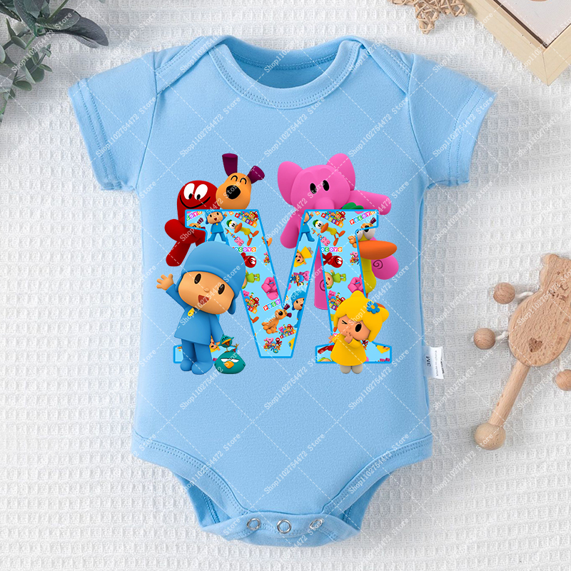 Summer Clothing Newborn - Baby Boy Girl Cartoon Cute Bodysuit