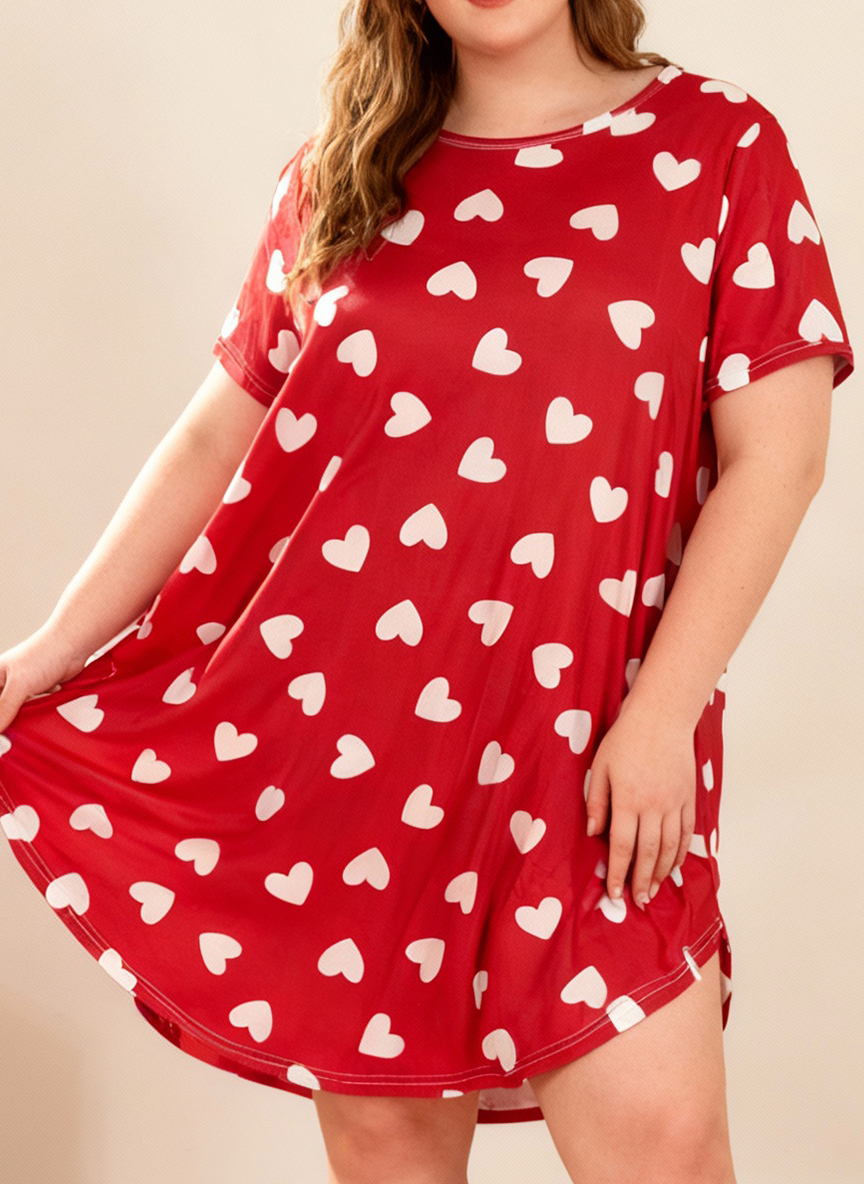 Summer Clothing Sale - Plus Size Women's Spring Summer Heart