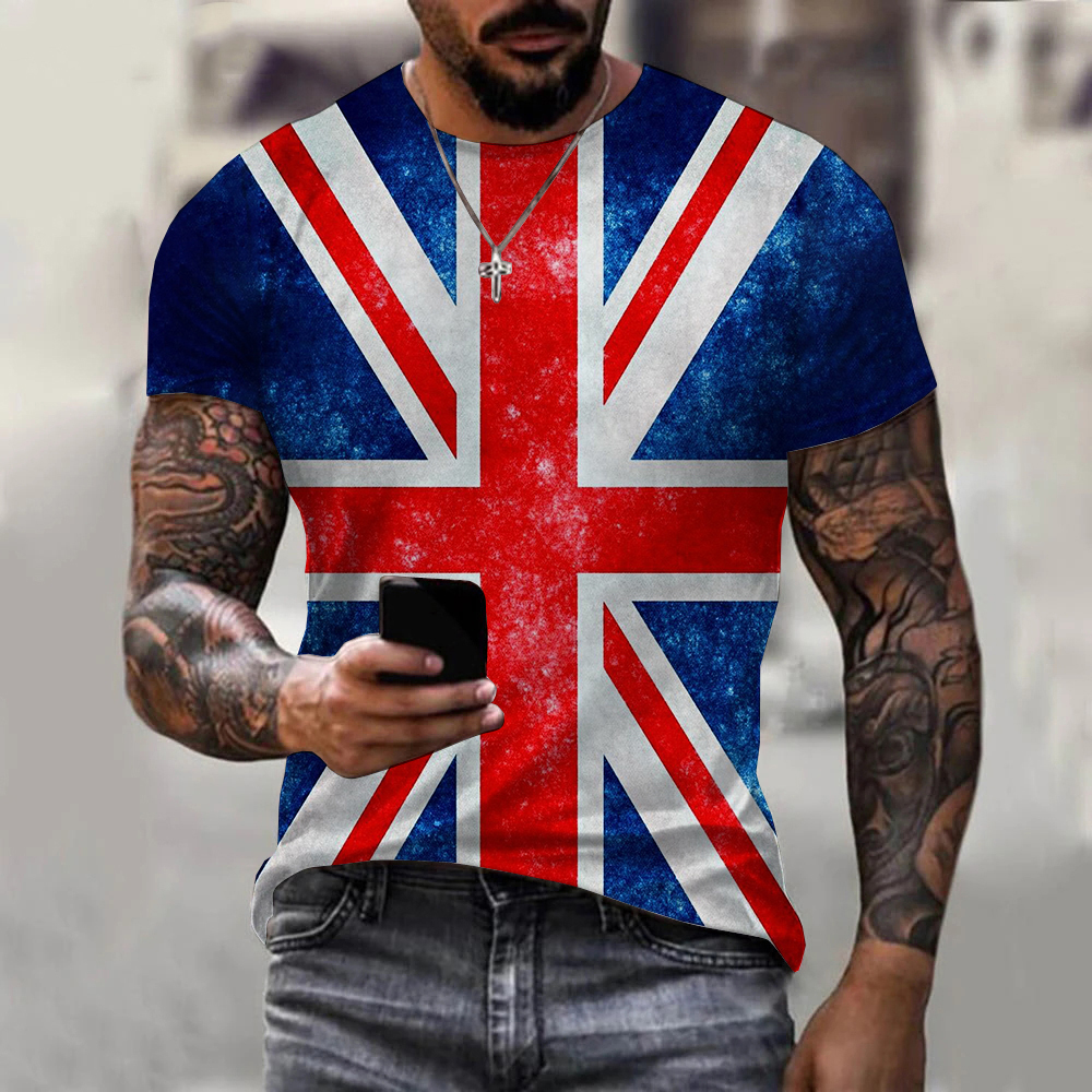 Summer Clothing Women Uk - British Flag UK United Kingdom 3D