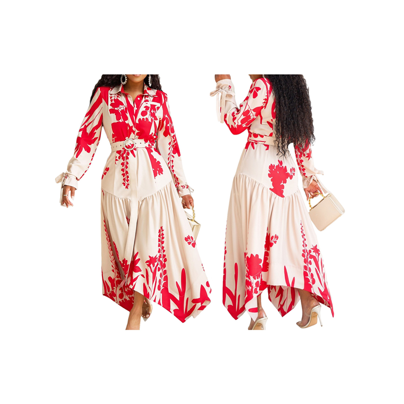 ABRT-Women's Autumn Floral Dre - Sundress Midi Floral review and price