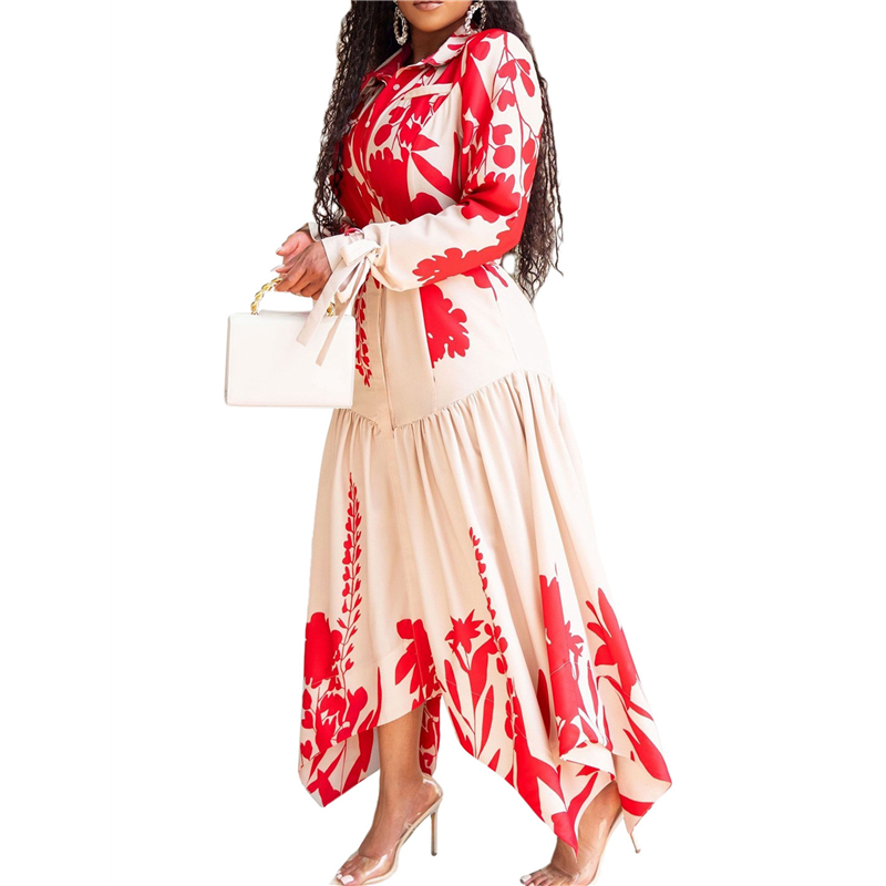ABRT-Women's Autumn Floral Dre - Sundress Midi Floral review and price