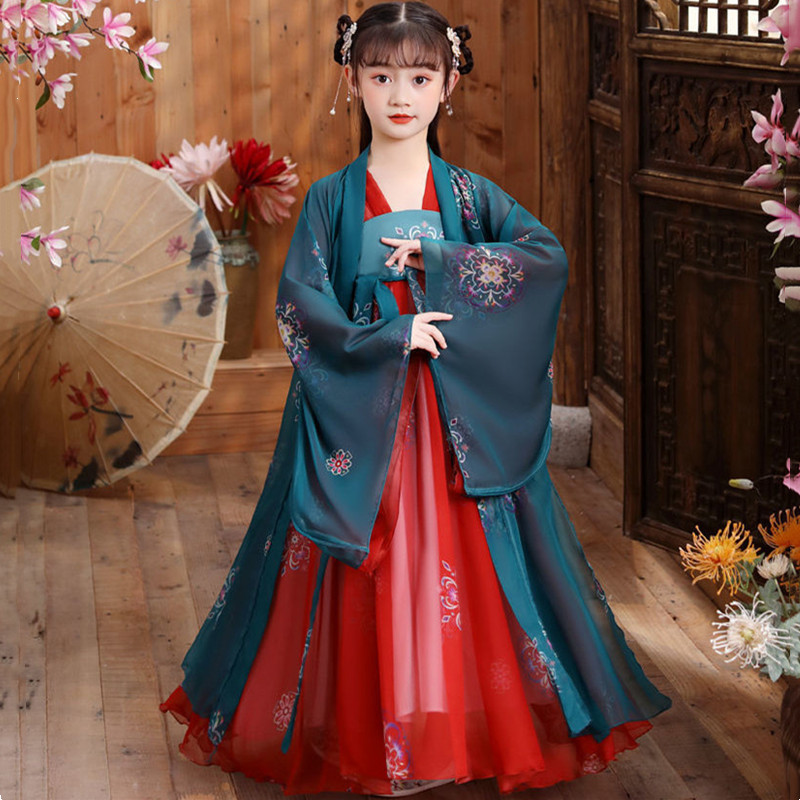 Summer Hanfu Dress Girl Fairy  - Summer Clothing Newborn review and price