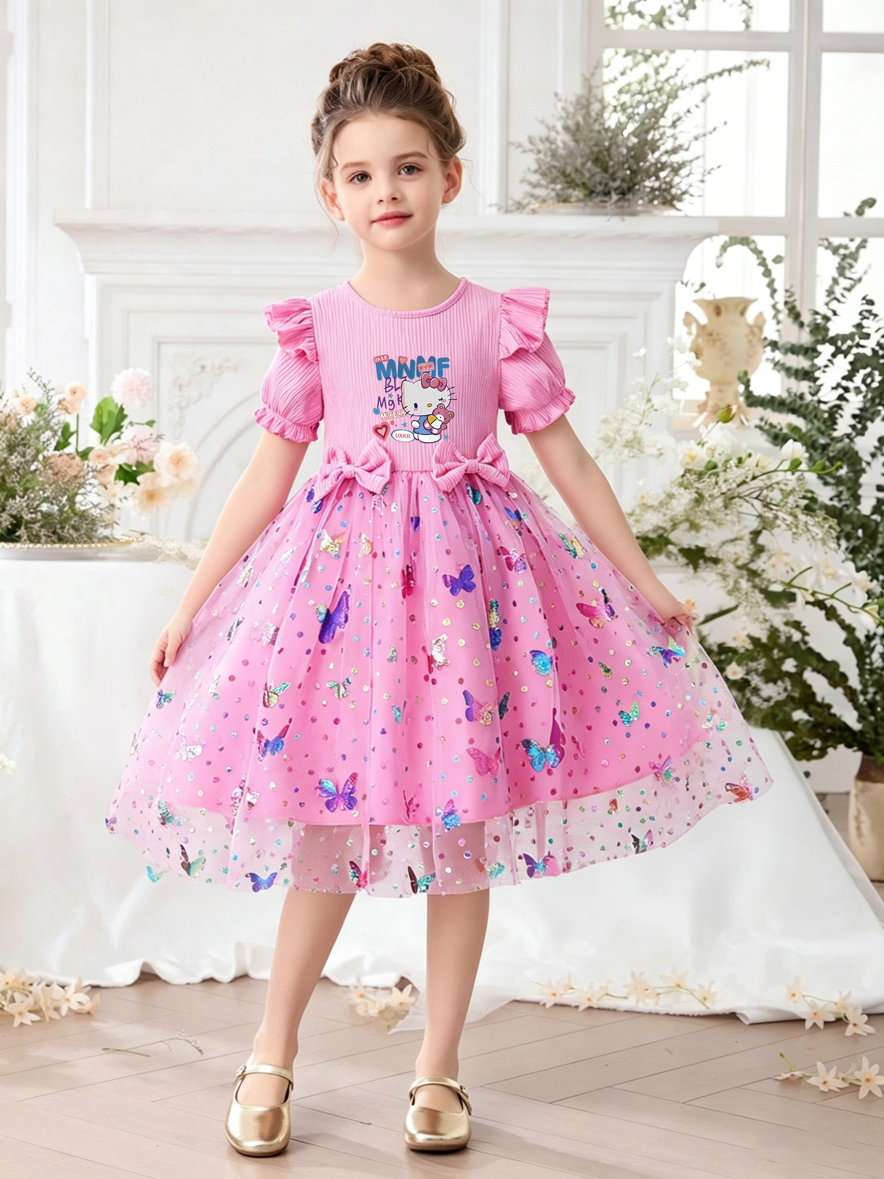 Cartoon Princess Kids Outfit,  - Summer Clothing Europe review and price
