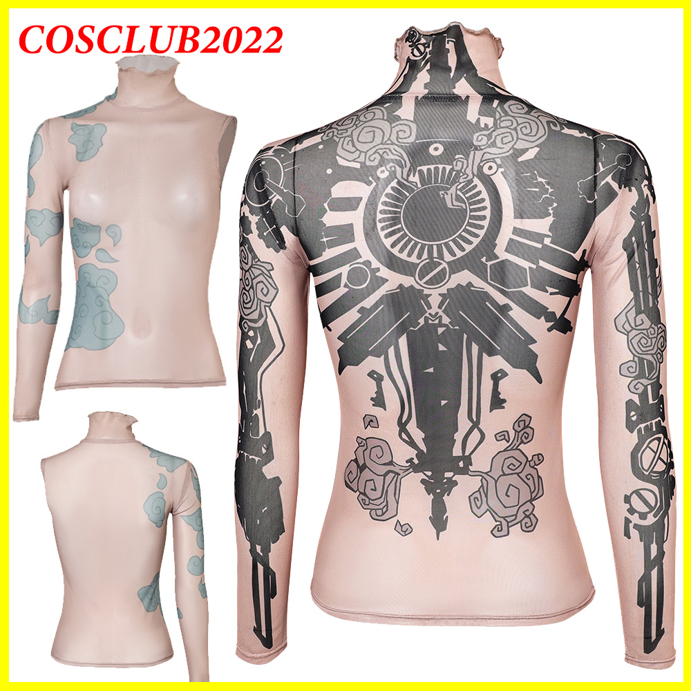 Women Arcane Jinx Cosplay Shir - Summer Clothing Europe review and price
