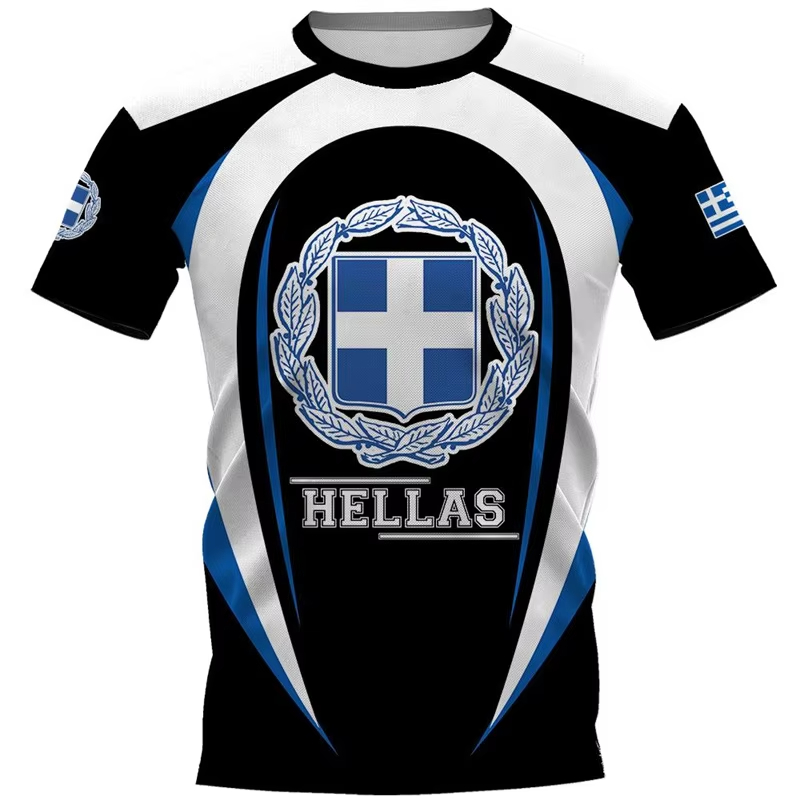 Hellas Totem Greece Emblem Gra - Summer Clothing For Greece review and price