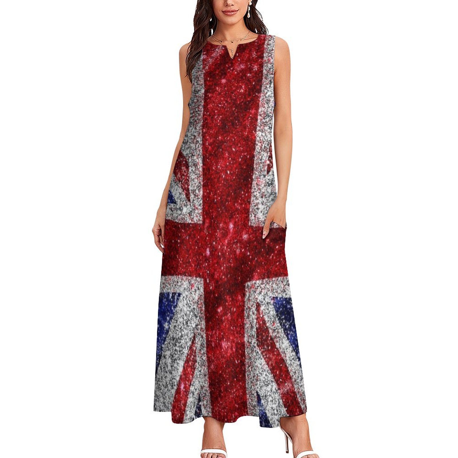 Faux Glitter Union Jack Flag U - Summer Clothing Women Uk review and price