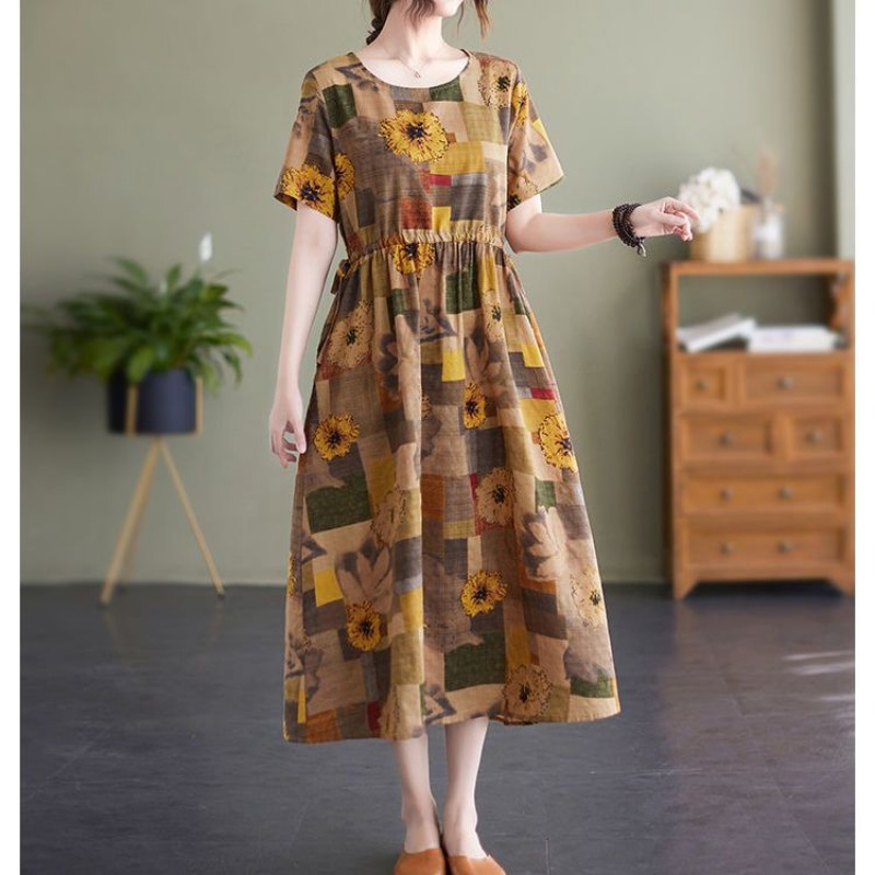 Womens Plus Size Vintage Flora - Sundress Midi Floral review and price
