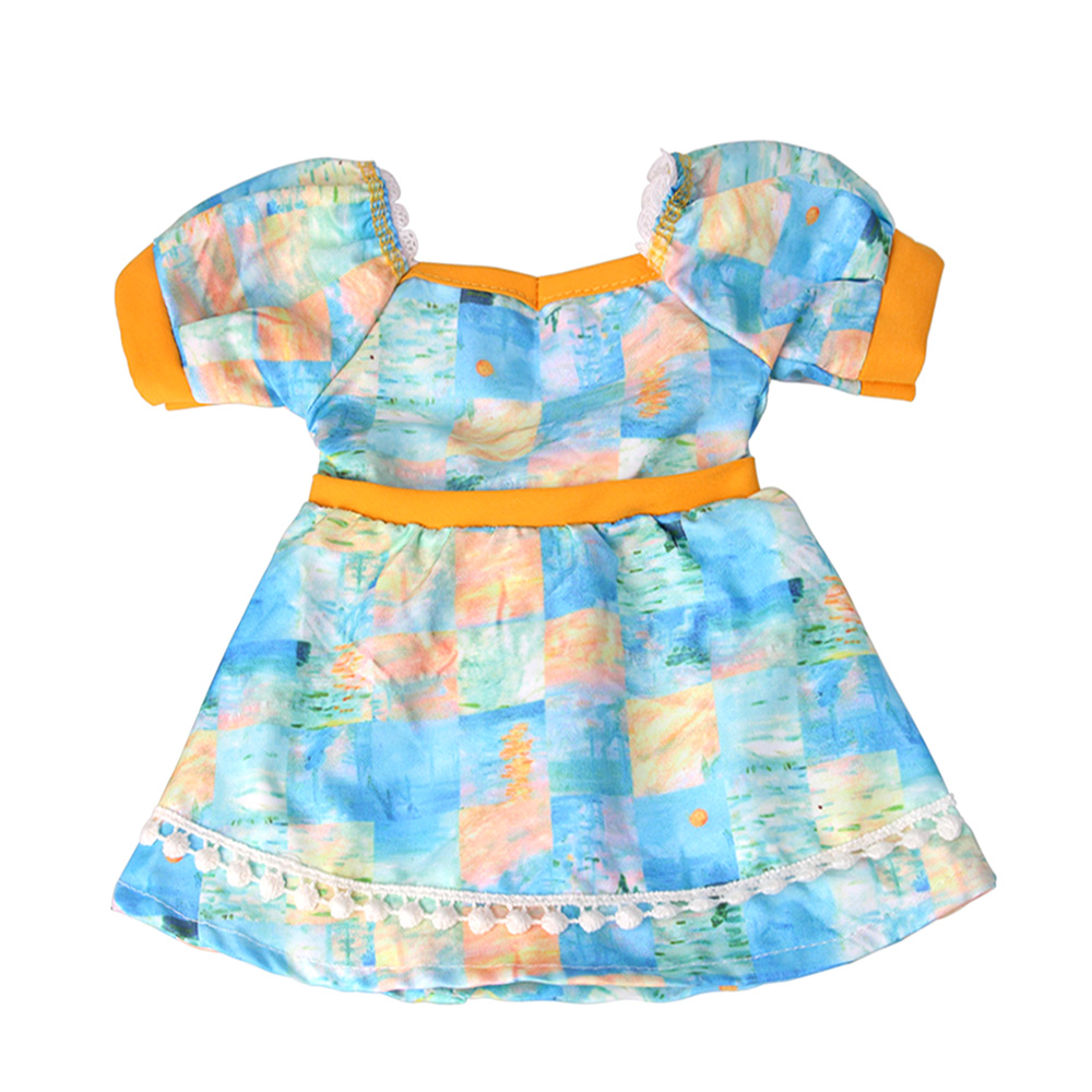 Summer Blue Print Dress Americ - Summer Clothing Newborn review and price