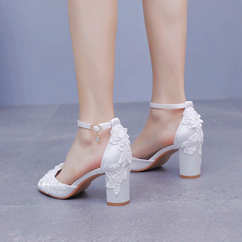 Women White Silk High Heels Su - Summer Clothing Sale review and price