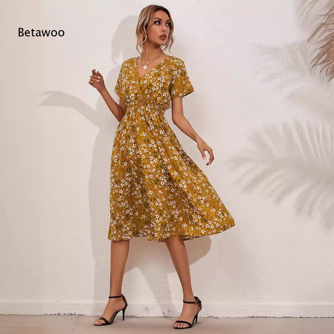 Ditsy Floral Midi Sundress Lad - Sundress Midi Floral review and price