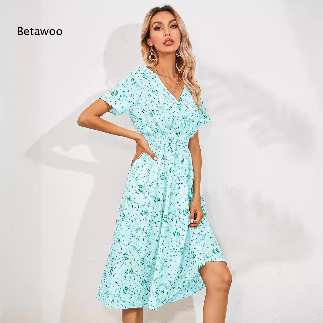 Ditsy Floral Midi Sundress Lad - Sundress Midi Floral review and price