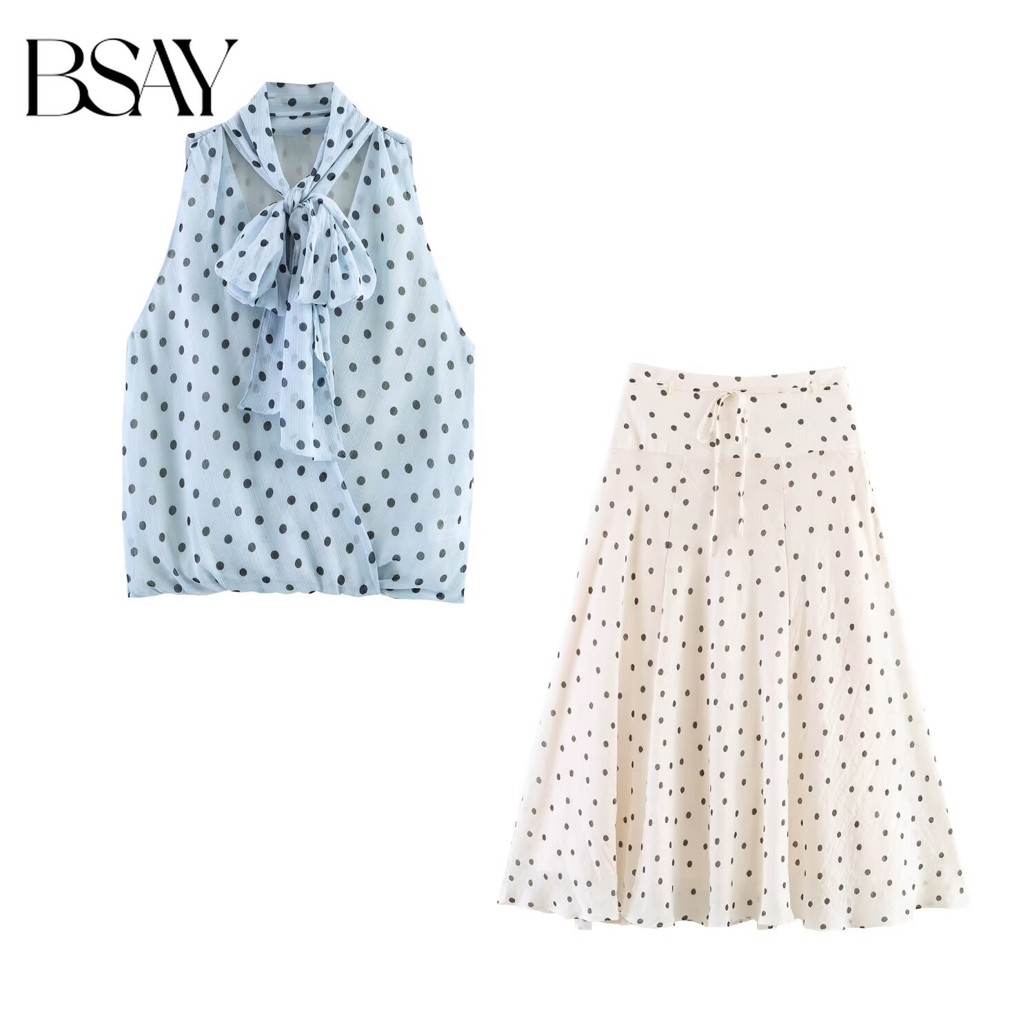 BSAY Summer New Women's Polka  - Summer Vacation Clothing Women review and price