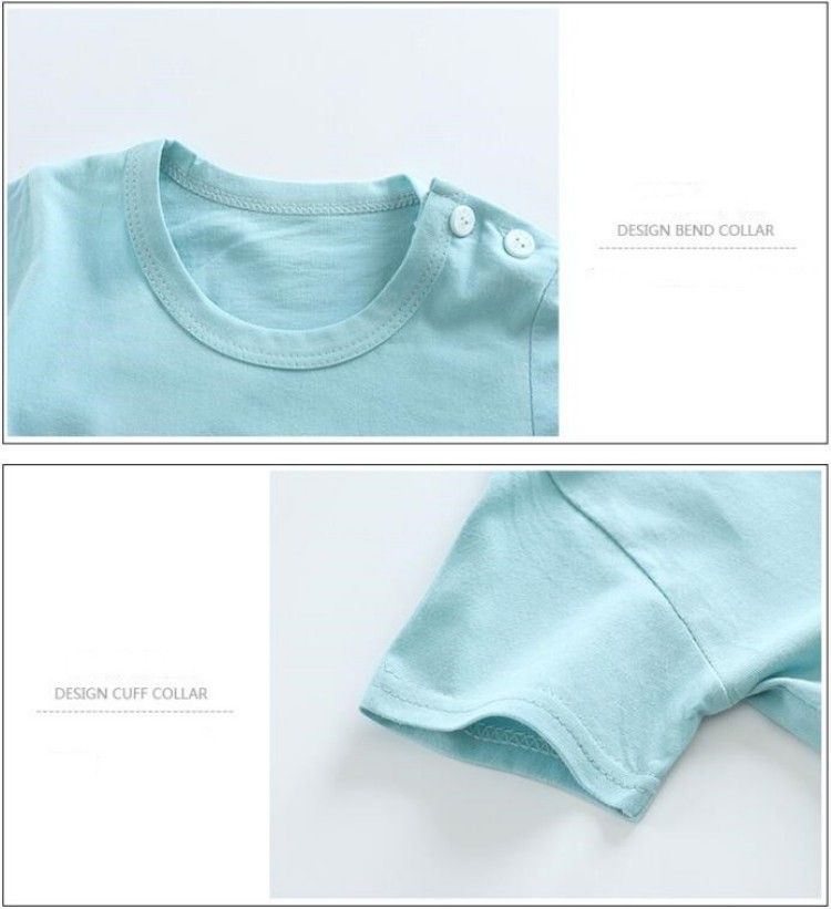 Cotton Tees+Shorts 2-piece Tra - Summer Clothing Newborn review and price