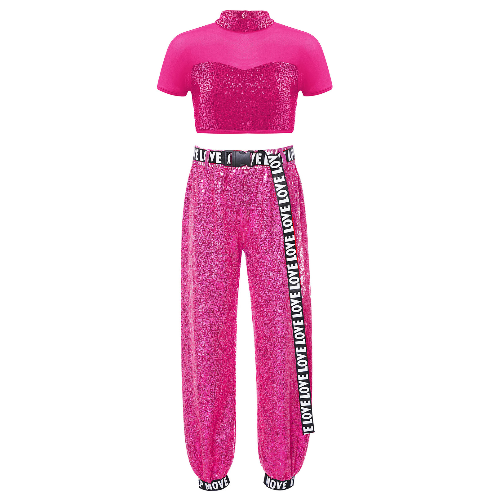 Children Shiny Sequins Dance C - Yours Summer Clothing review and price