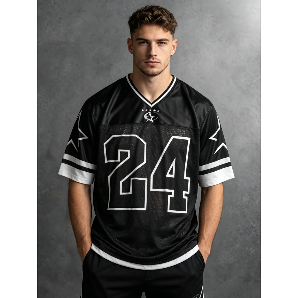 2026 Summer New Men's V-Neck T - Summer Clothes Fashion review and price