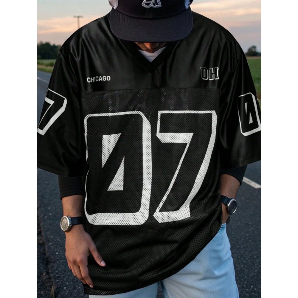 2026 Summer New Men's V-Neck T - Summer Clothes Fashion review and price