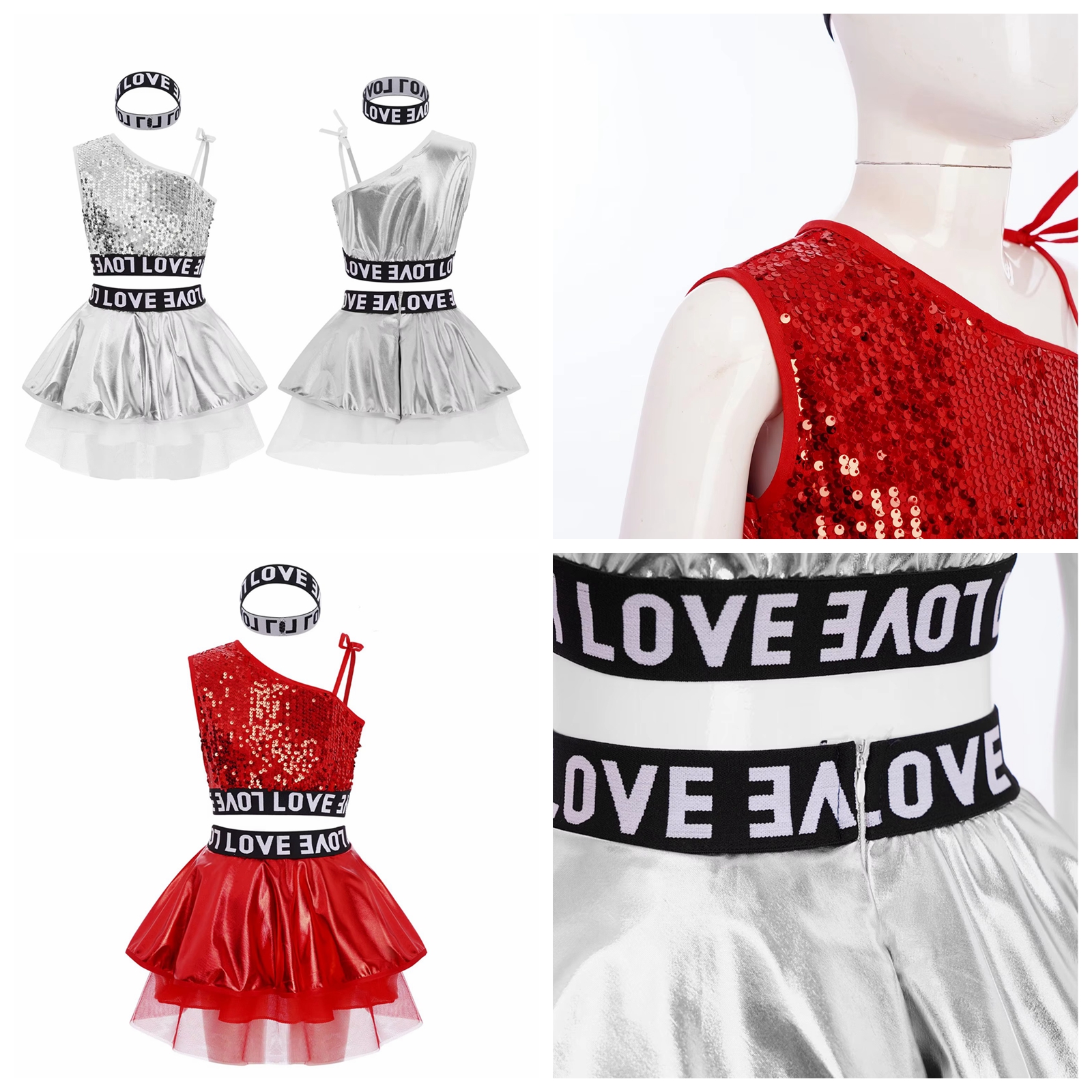 Girls Hip-Hop Clothes Sets Chi - Yours Summer Clothing review and price