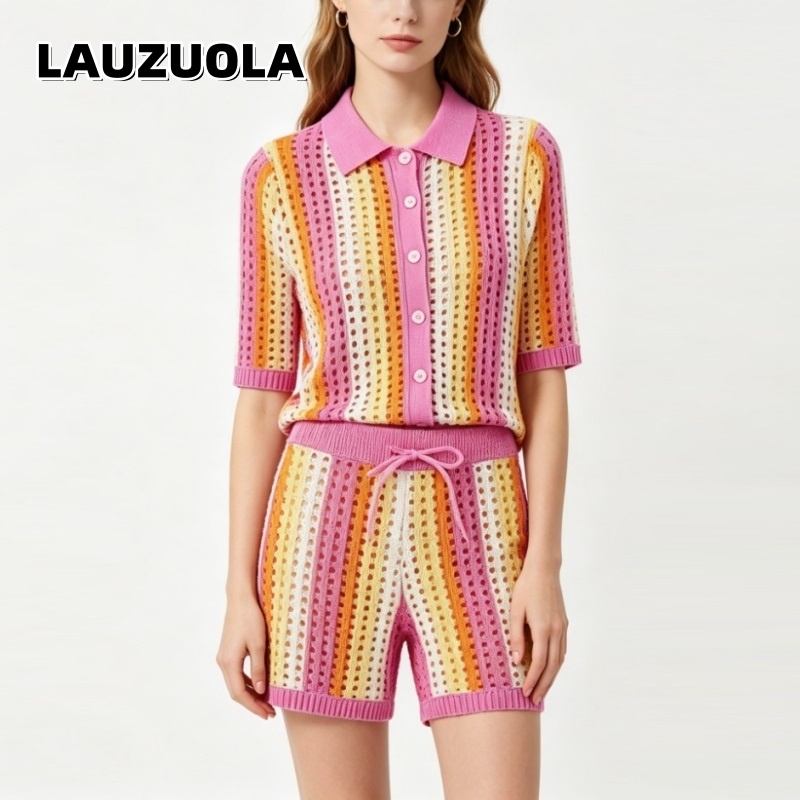 2026 Summer Women's Striped Kn - Summer Vacation Clothing Women review and price