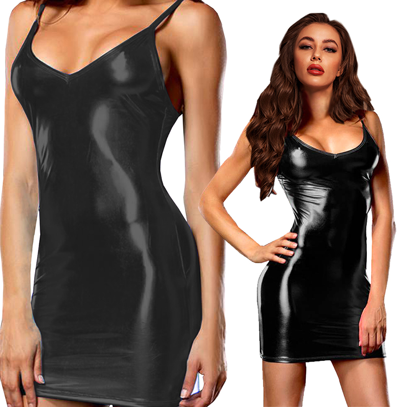 Sexy Erotic Hot Pu Metallic Le - Summer Clothing Women Uk review and price