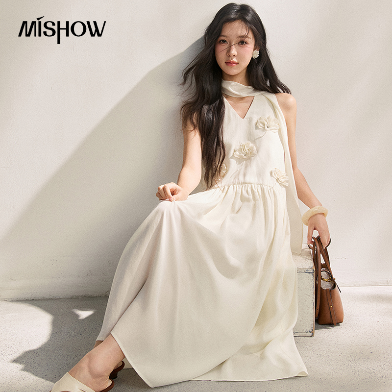 MISHOW Women's Lyocell 3D Flow - Sundress Midi Floral review and price