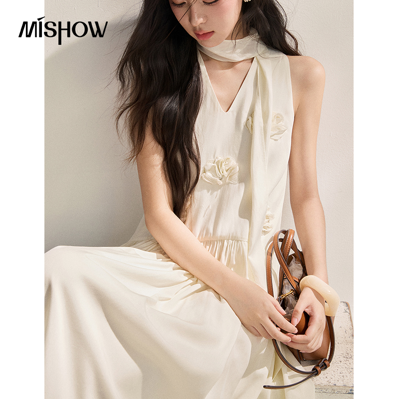 MISHOW Women's Lyocell 3D Flow - Sundress Midi Floral review and price