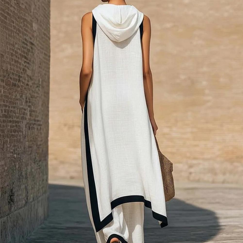 Women Color Block Cotton Linen - Summer Vacation Clothing Women review and price