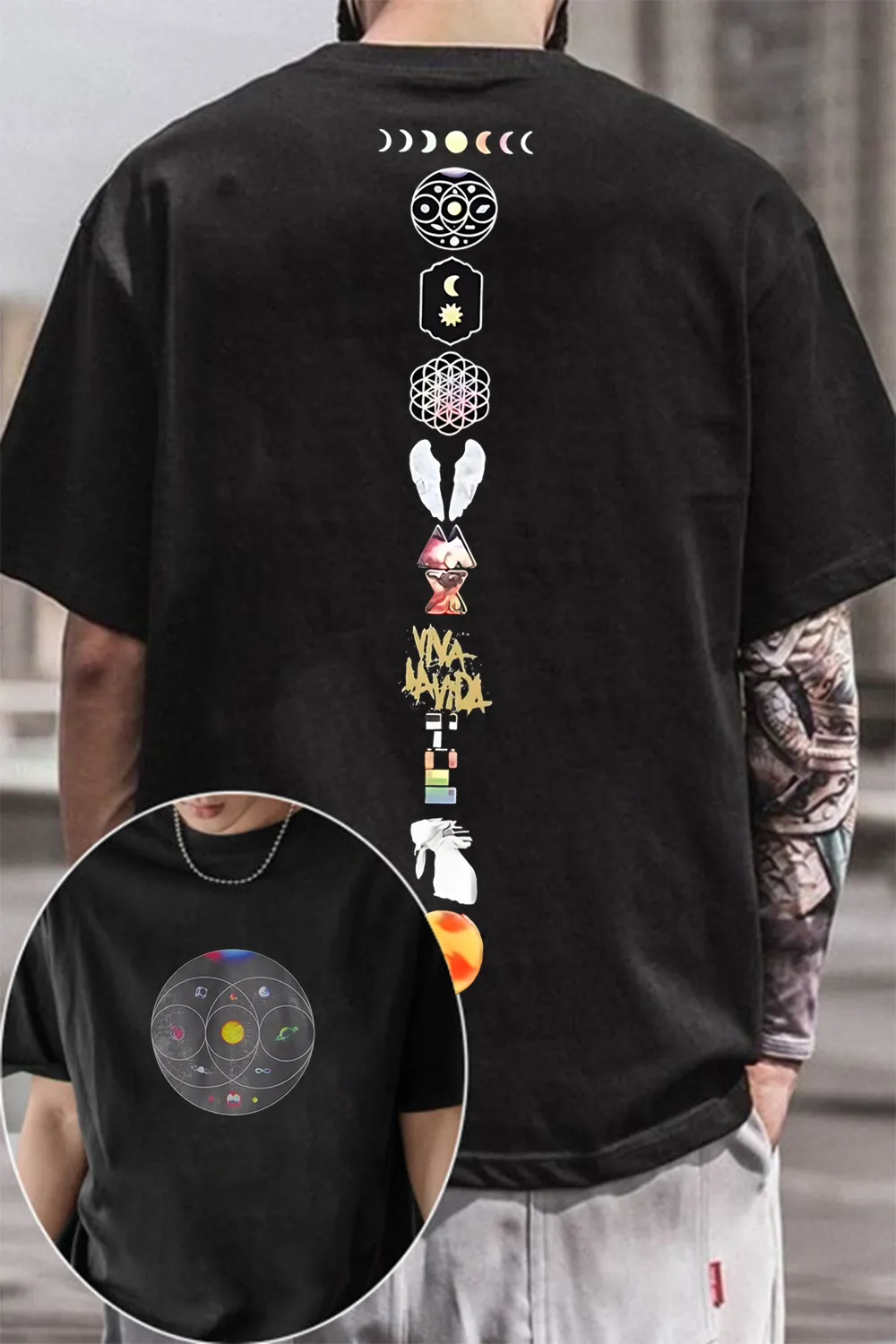 Uk Band Cold-plays TShirt Mens - Summer Clothing Women Uk review and price
