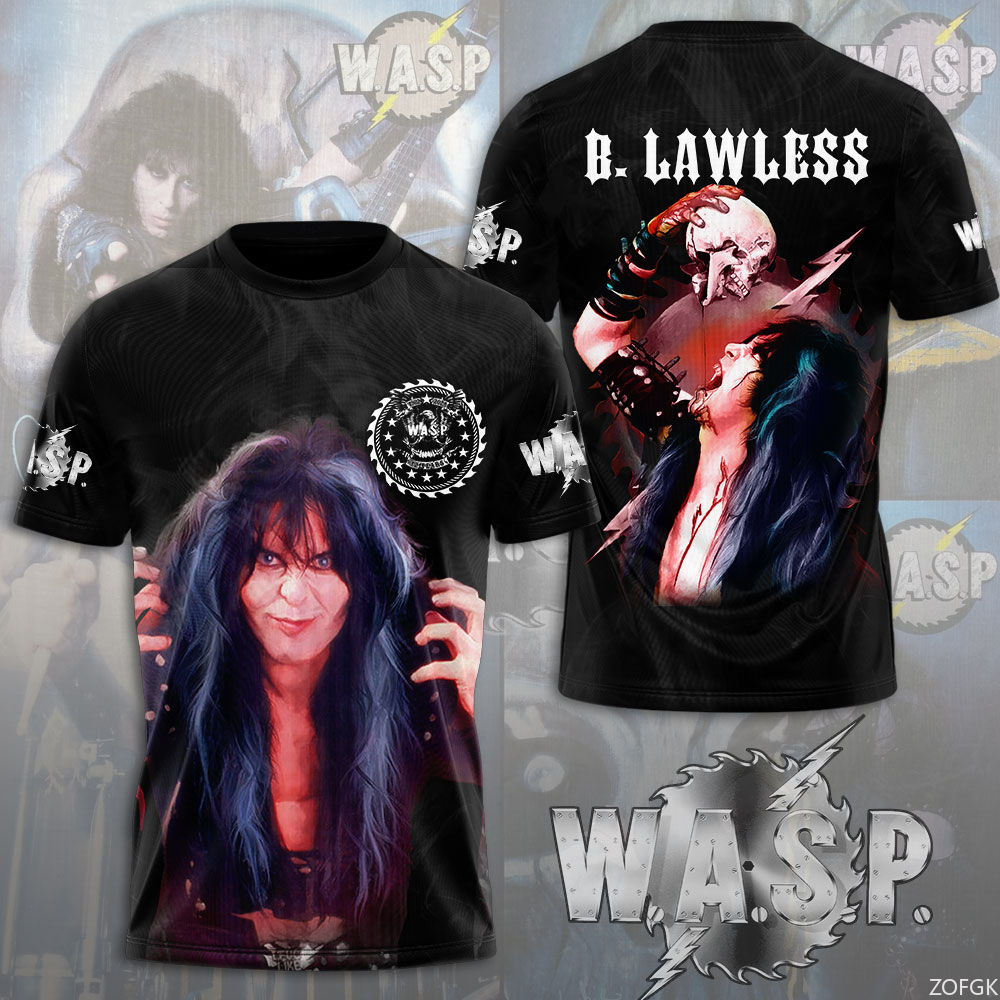 W.A.S.P Rock 3D Printing T-shi - Yours Summer Clothing review and price