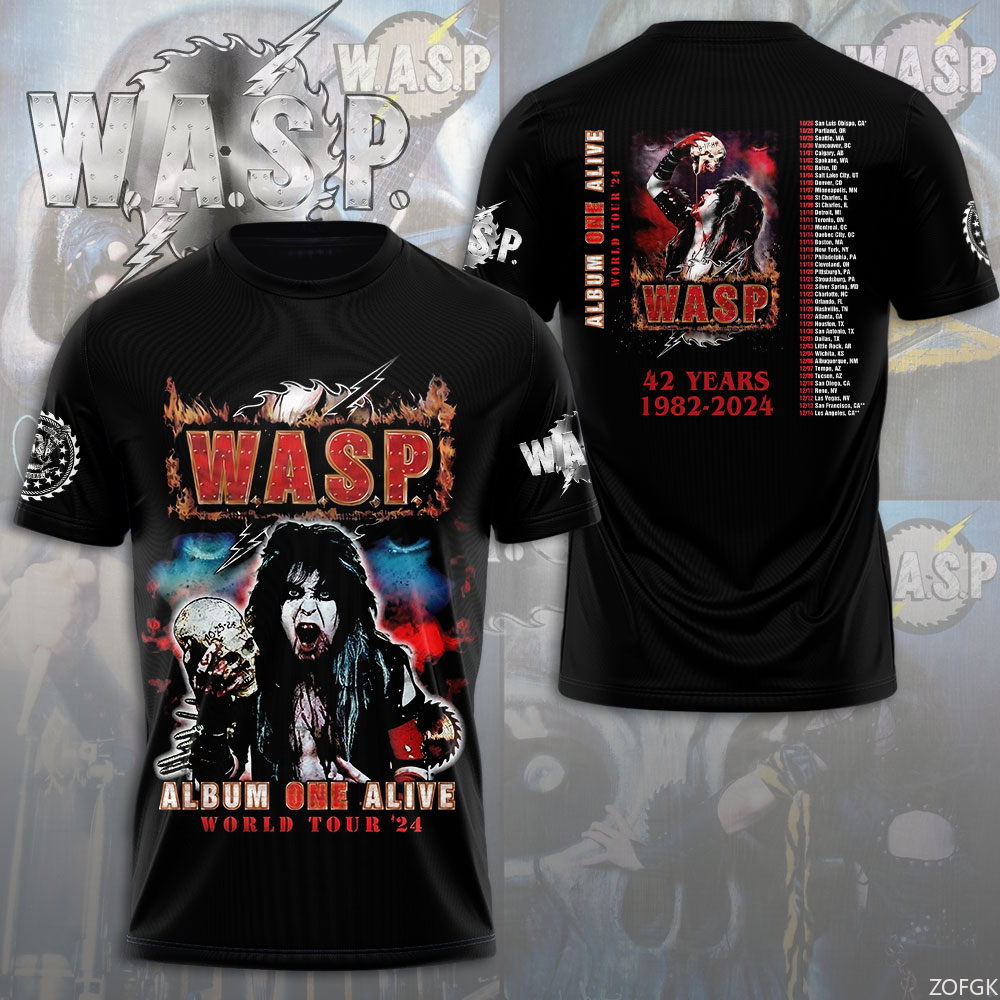 W.A.S.P Rock 3D Printing T-shi - Yours Summer Clothing review and price